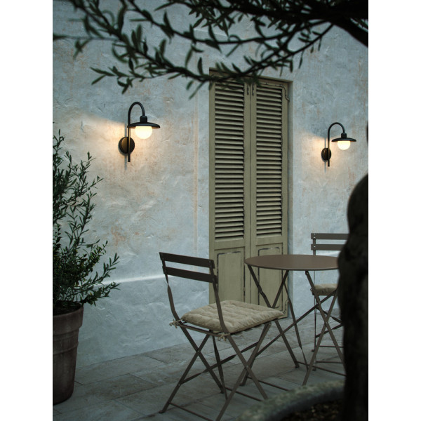 Вуличний світильник Nordlux 2418191003 Berlo E27 x10W IP44 Bk - фото №1