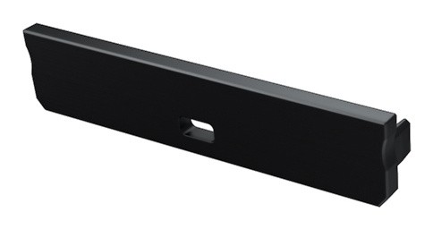 Заглушка Lumines для типа SOLIS с отверстием чёрный - фото №1