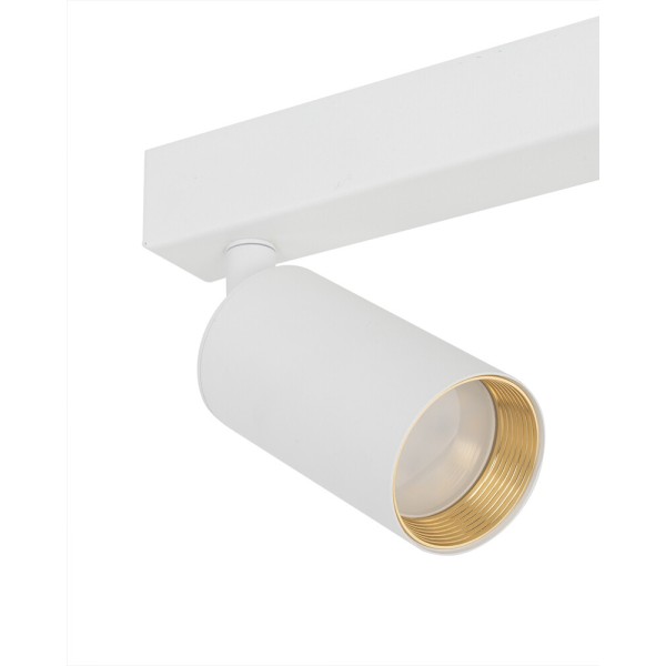 Світильник поворотний, спот TK Lighting 10795 Amis GU10 2x10W IP20 білий - фото №4