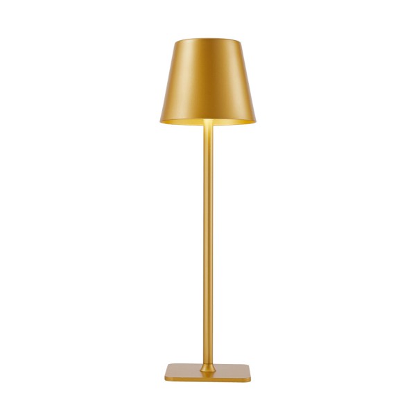 Настольная лампа с аккумулятором Italux TB-2821-GD Atlis LED 1x5W 3000-6500K 300Lm IP54 золотая