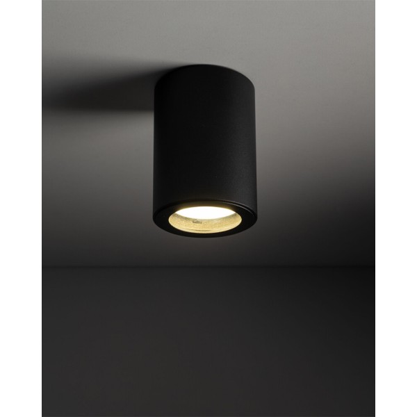Точковий світильник TK Lighting 10933 Ligno GU10 1x10W IP44 білий - фото №1