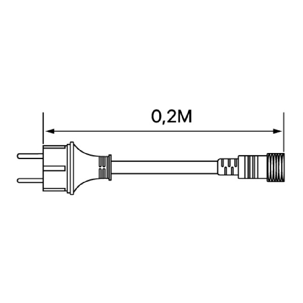 Гирлянда TWIST с лампами 10х4W 5 метров - фото №9