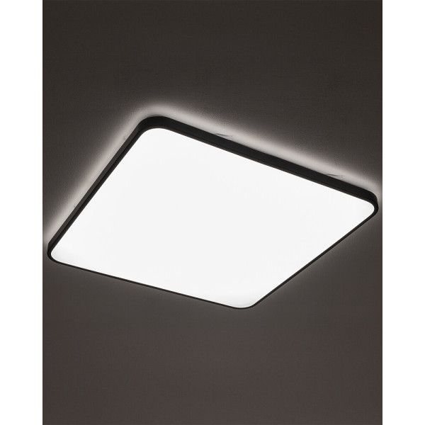 Світильник стельовий Nowodvorski 8111 Agnes LED 1x64W 3000K 4700Lm IP44 Чорний - фото №2