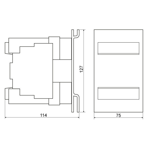 Контактор Аско-Укрем ПМ 4-65 F7 110В LC1-D6511 (A0040010069) - фото №3