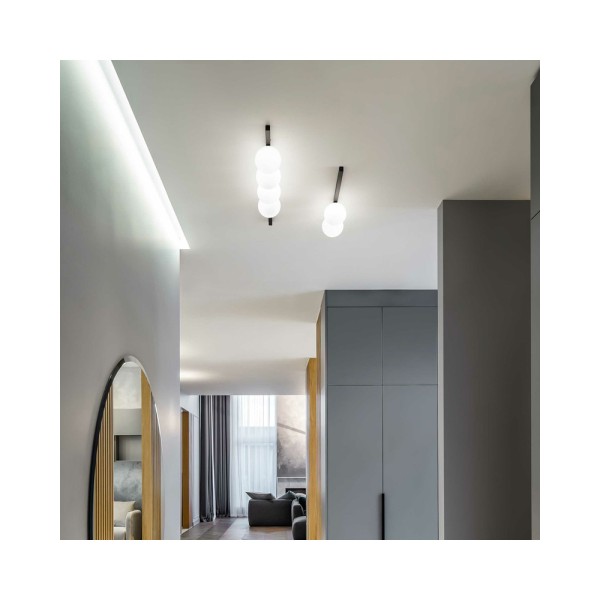 Люстра Ideal Lux 328430 Binomio G9 2x4W IP20 Белая - фото №1