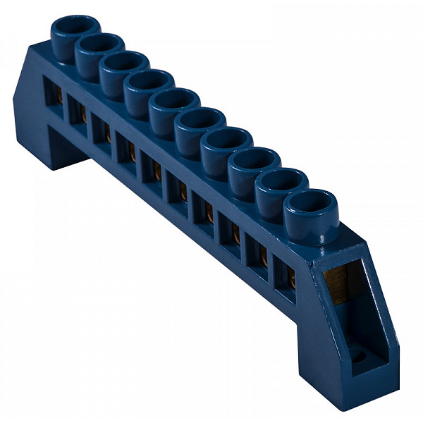 Нулевая шина Аско-Укрем BC-6A 6x9 на 10 отверстий (A0150120061)