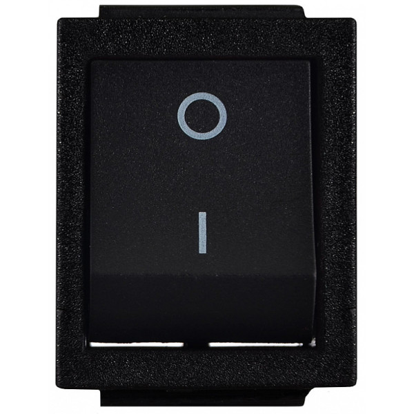 Переключатель Аско-Укрем KCD2-201 B/B (0-I) черный (A0140040100) - фото №1