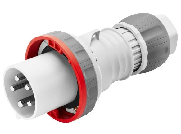 Переносна вилка GEWISS IP67 3P+E 63A 400В (GW61052H)