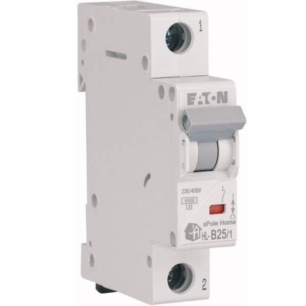 Автоматичний вимикач Eaton HL-B25/1 25A - фото №1