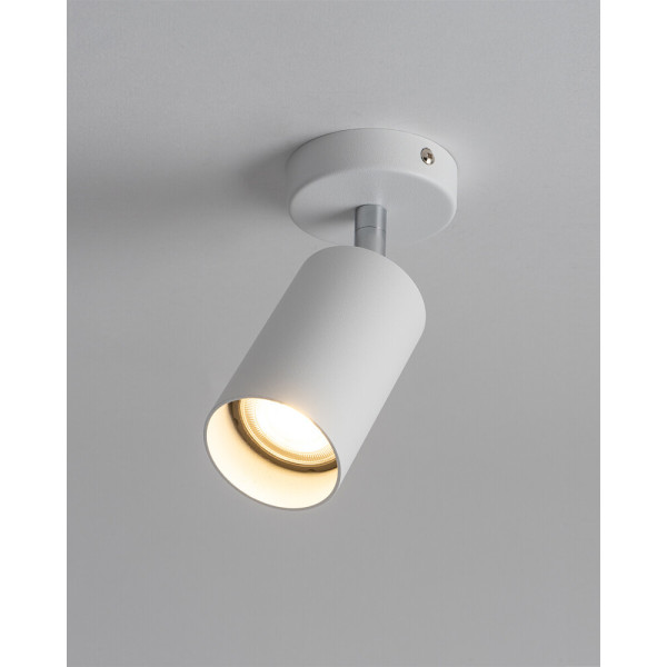 Светильник поворотный, спот Nowodvorski 6014 Eye Spot GU10 1x10W IP20 белый - фото №1
