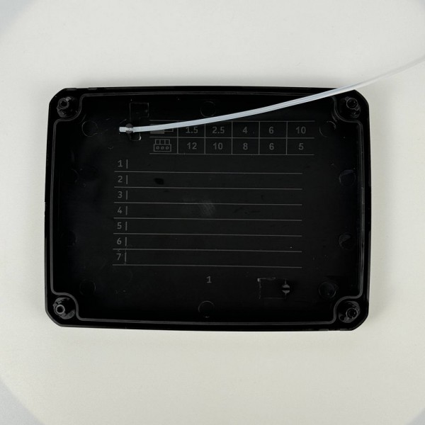 Коробка распределительная СКИМ K160B 163х123х68 черная IP66 ( B1102013 ) - фото №7