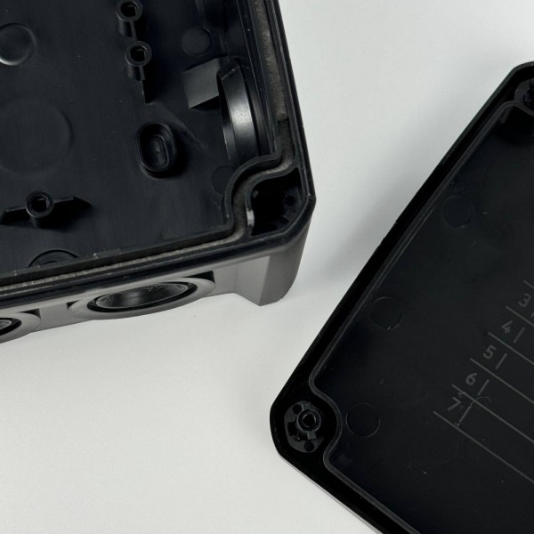 Коробка распределительная СКИМ K160B 163х123х68 черная IP66 ( B1102013 ) - фото №9