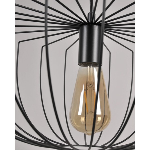 Подвесной светильник, люстра Goldlux 328380 Jasmina E27 1x20W IP20 черный - фото №2