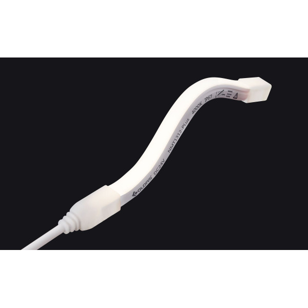 Гибкий неон COLORS 24V IP67 9.6W 690Lm 4000K 5м (NMT1312-PRO-NW) - фото №1