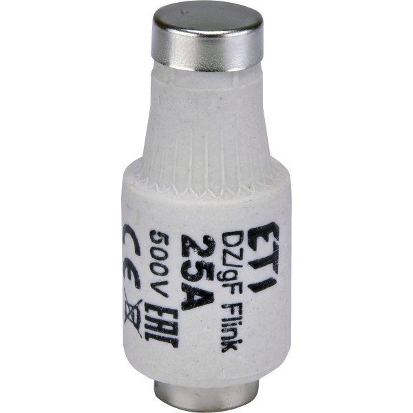 Запобіжник ETI 002312107 D II DZ 25A/500V