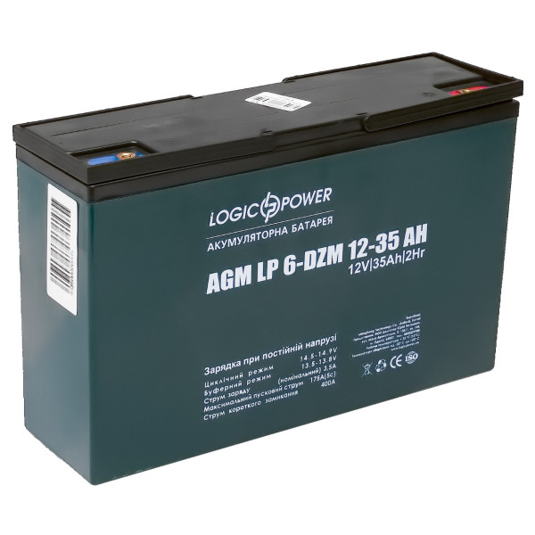 Тяговый свинцево-кислотный аккумулятор LogicPower LP9335 LP 6-DZM-35