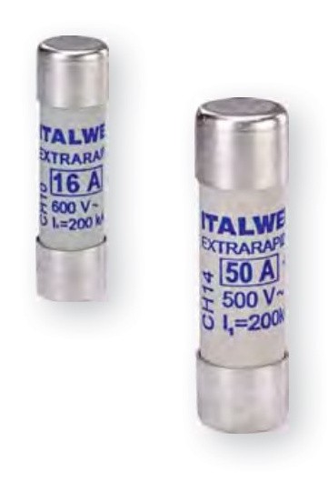 Запобіжник ETI 002635019 CH14UQ/50A/500V aR (200 kA) - фото №1