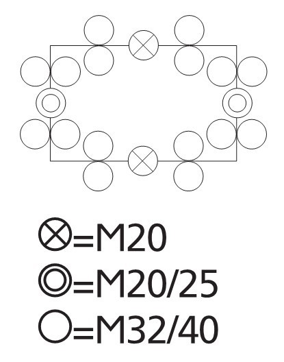Коробка монтажная Spelsberg PS 1811-9-o (sp11040601) IP66 с гладкими стенками - фото №10