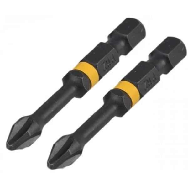 Ударные биты DeWALT Impact torsion PH2х50мм (2шт)