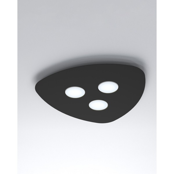 Потолочный светильник Nowodvorski 8302 Organic GX53 3x12W IP20 черный - фото №1