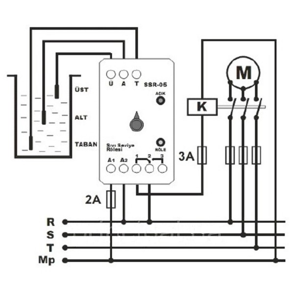 Реле контроля уровня жидкости Tense SSR-05 - фото №5