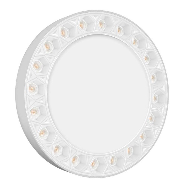 Світильник LED Violux ДББ ADAMANT-N 24W 4200K IP20 білий ( 330161 ) - фото №1