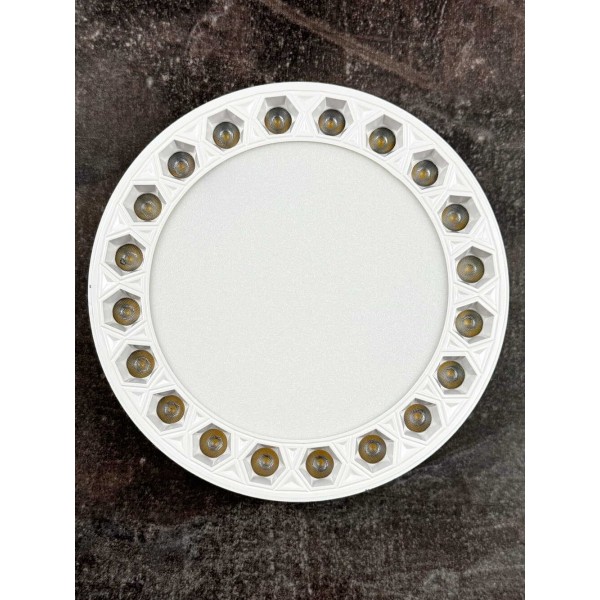 Світильник LED Violux ДББ ADAMANT-N 24W 4200K IP20 білий ( 330161 ) - фото №2