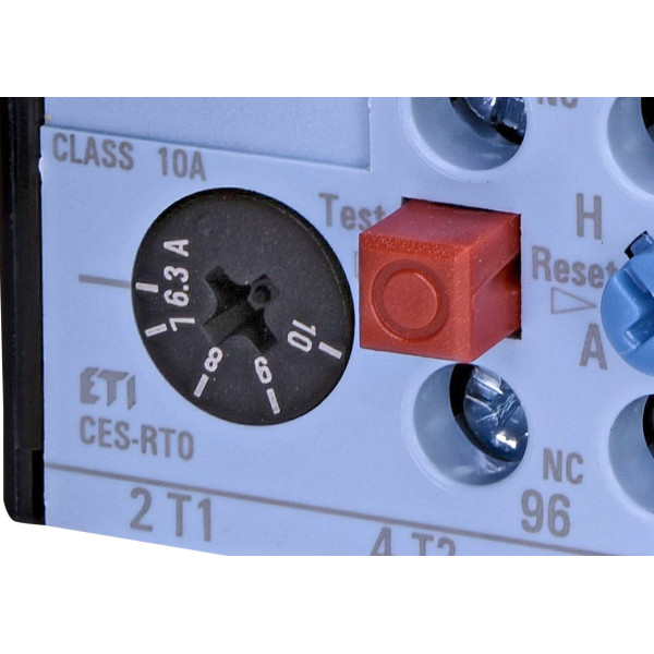 Тепловое реле ETI 004646594 CES-RT0-10 (CES 6…18) 6,3 - 10А - фото №1