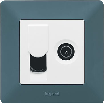 Рамка одноместная Legrand Valena Life лазурь - фото №2