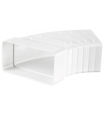 Кутовий з'єднувач Vents 60х204 для прямокутних повітроводів.