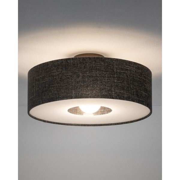 Люстра Nowodvorski 11658 Amarela M E27 1x25W IP20 графітова - фото №1