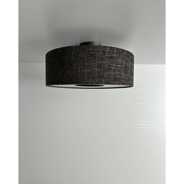 Люстра Nowodvorski 11658 Amarela M E27 1x25W IP20 графітова - фото №3