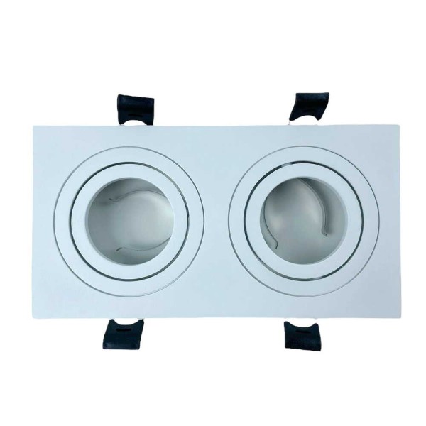 Светильник точечный Violux RIO-2L GU5.3 IP20 белый ( 132001 ) - фото №1