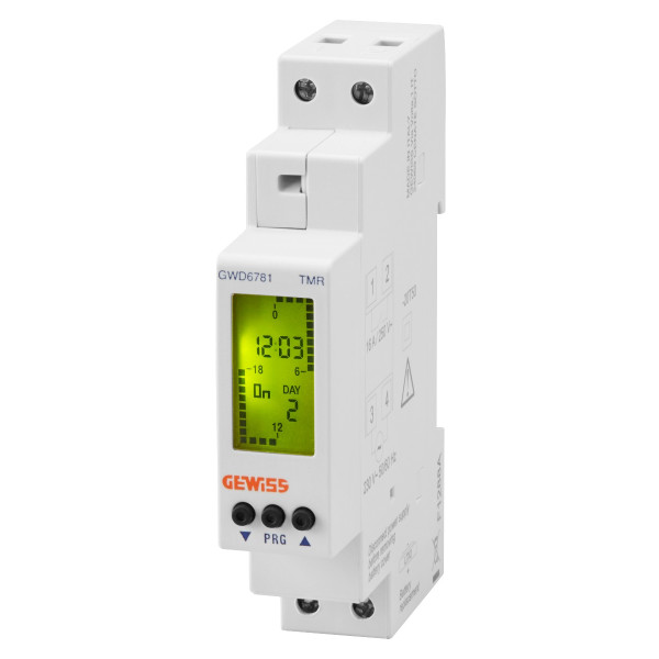 Недельный таймер GEWISS TMR TMR 1C 1M 30 (GWD6781)