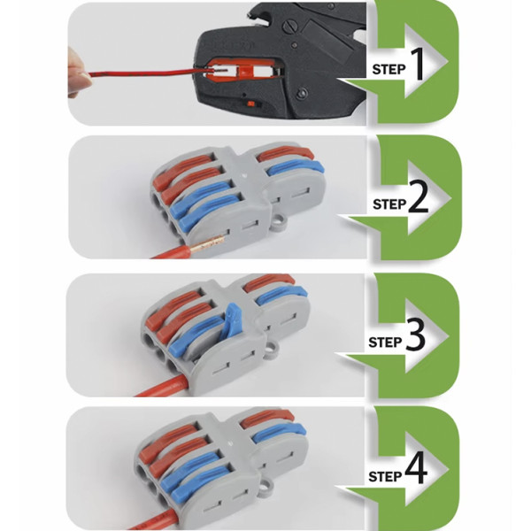 Проходная клемма TOSUNlux PCT-62 32А 400В (6931934238464) - фото №2
