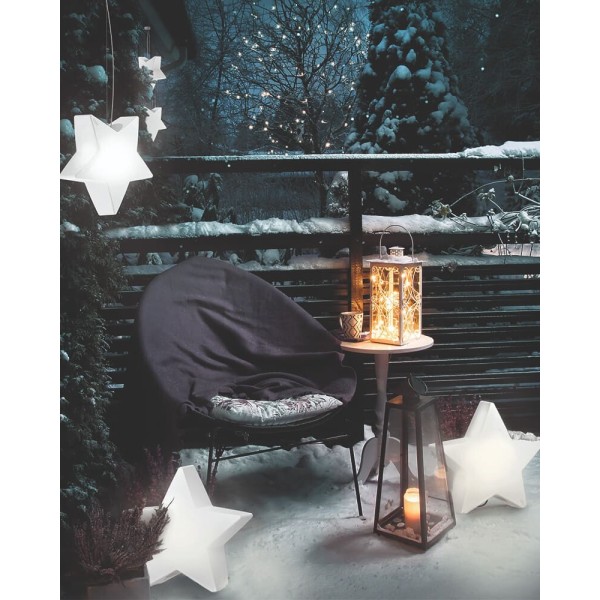 Вуличний світильник Nowodvorski 9426 Star E27 1x25W IP44 білий - фото №3