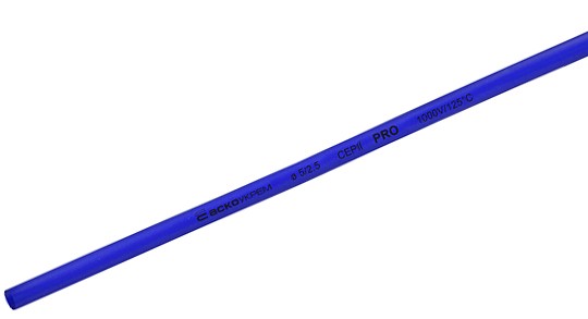 Термоусаджувальна трубка Аско-Укрем PRO Ø 5,0/2,5 синя (A0150040478)