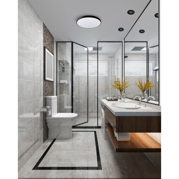 Світильник стельовий Nowodvorski 310975 Agnes Round LED Pro 1x64W 3000K 5600Lm IP44 чорний - фото №2