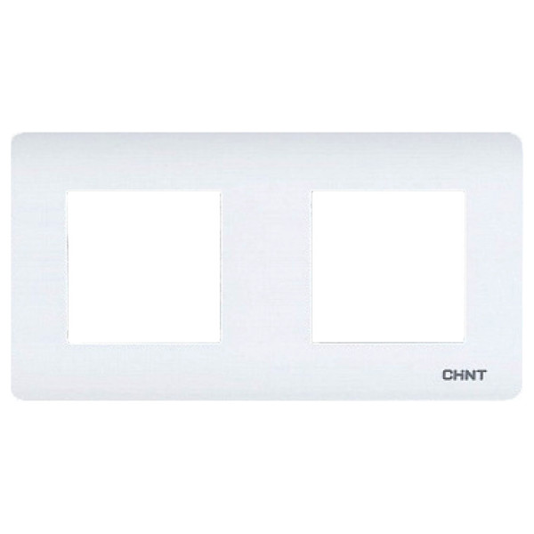 Рамка 2-местная Chint NEW3 белая (715404)