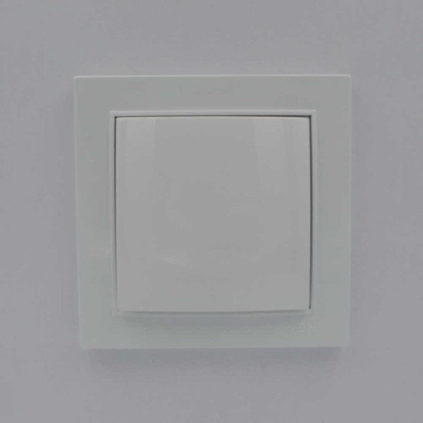 Вимикач Nilson Thor білий 1кл ( 27111001 ) - фото №1