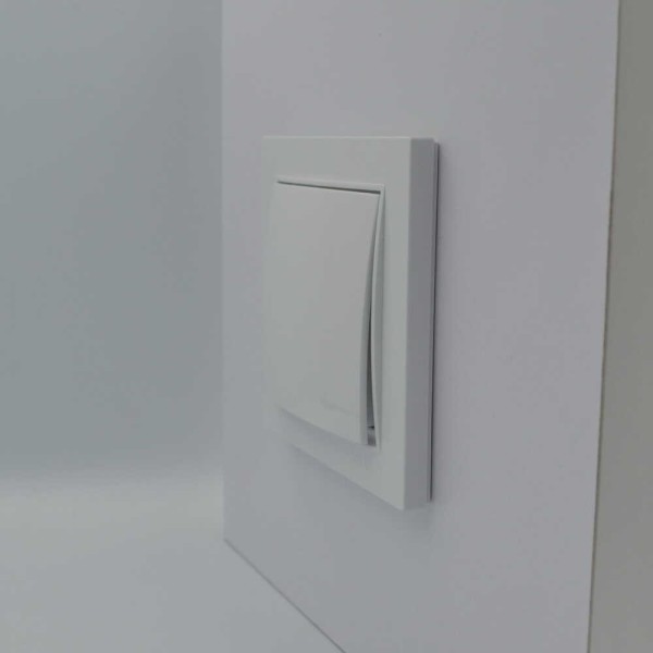 Вимикач Nilson Thor білий 1кл ( 27111001 ) - фото №2