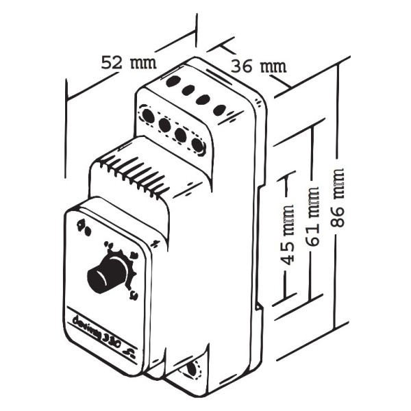 Терморелі DEVIreg 330 - фото №6