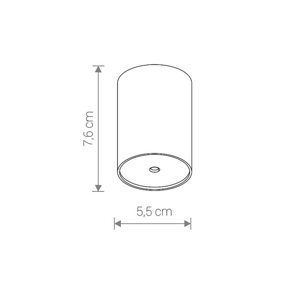 Потолочное основание Nowodvorski 11247 Cameleon Canopy E Umber Gray - фото №1