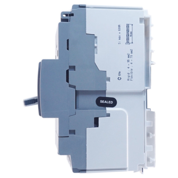 Автомат Hager x160, In=100А, 3п, 18kA - фото №4