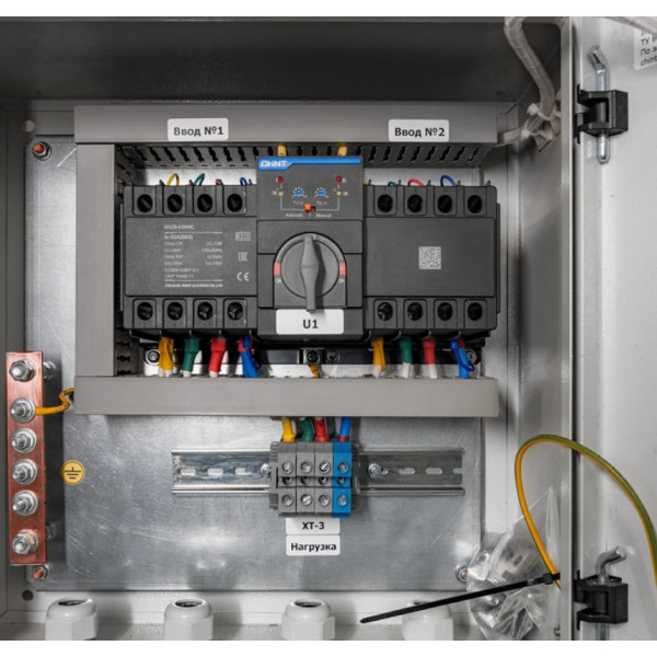 АВР Chint NXZB-63H/4CT 25A D25 (171635) - фото №1
