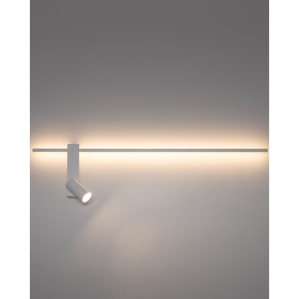 Бра, настінний світильник Nowodvorski 11578 Easy Left LED+GU10 MR11 11W+10W 3000K 450Lm IP20 білий - фото №3