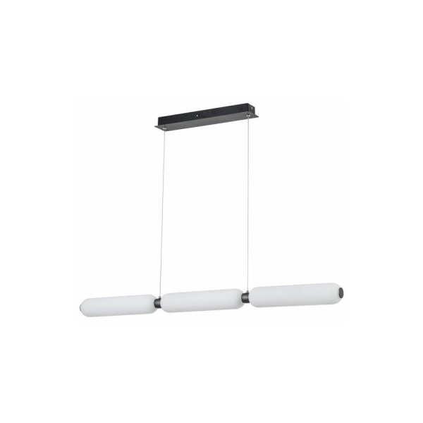 Підвісний світильник, люстра Reality 339103-30 Catkin Led 3x8W 4000K 1920Lm IP20 Чорний