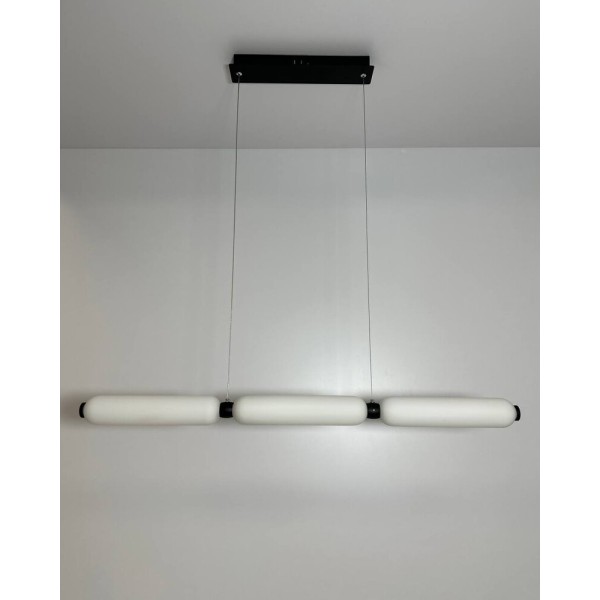 Підвісний світильник, люстра Reality 339103-30 Catkin Led 3x8W 4000K 1920Lm IP20 Чорний - фото №2