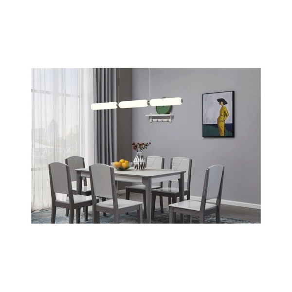 Підвісний світильник, люстра Reality 339103-30 Catkin Led 3x8W 4000K 1920Lm IP20 Чорний - фото №4