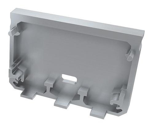 Заглушка Lumines для типа ILEDO с отверстием серый - фото №1